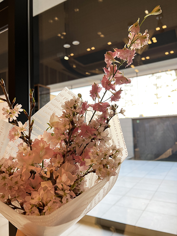 八雲迎賓館 装花 桜